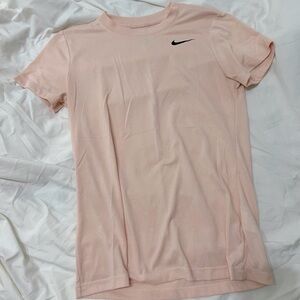 Nike Dri-fit crewneck tee- peach